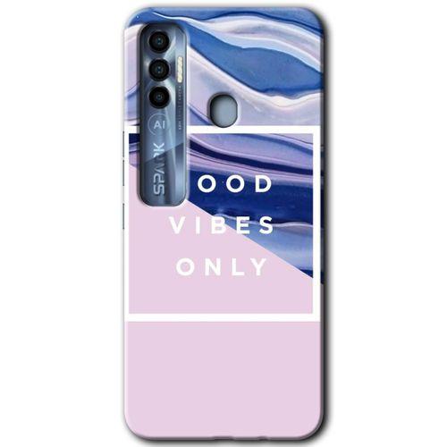 Tecno Spark 7 Pro Kılıf HD Desen Baskılı Arka Kapak - Good Vibes