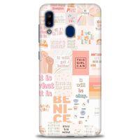 Samsung Galaxy A30 Kılıf HD Baskılı Kılıf - This Girl Can + Tam Ekran Koruyucu