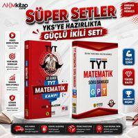 Bıyıklı Matematik 55 Günde TYT Matematik Kampı Video Ders Kitabı ve GPT Soru Bankası Seti 2 Kitap