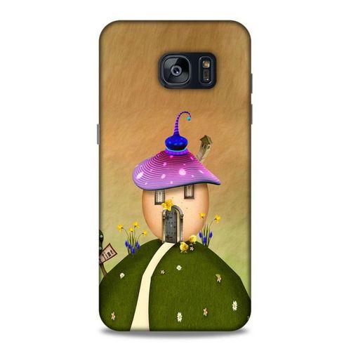 Lopard Samsung Galaxy S7 Edge Uyumlu Kılıf Manipülasyon ☻ (28) Arka Kapak Desenli