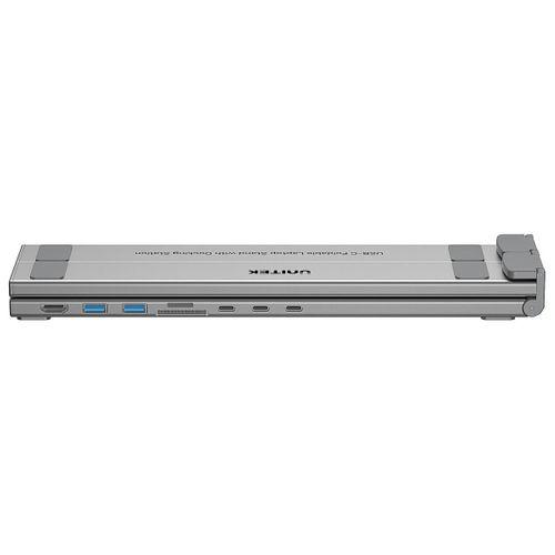 UNITEK KATLANABİLİR NOTEBOOK STANDI VE BAĞLANTI İSTASYONU (D1137AGY01)