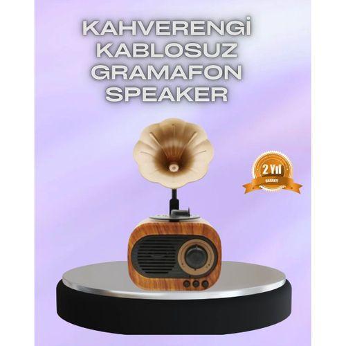 Taşınabilir Mini Retro Radyo Bluetooth Hoparlör Usb Sd Aux Destekli