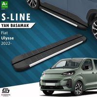 S-Dizayn Fiat Ulysse Kısa Şase S-Line Aluminyum Yan Basamak 213 Cm 2022 Üzeri A+ Kalite