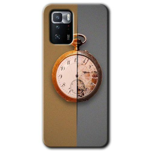 Poco x3 GT Kılıf HD Desen Baskılı Arka Kapak - Clocks Artwork