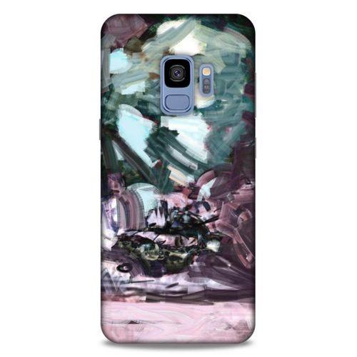 Lopard Samsung Galaxy S9 Uyumlu Kılıf Soyut Sanat (39) Baskılı Liquid Crystal Kılıf