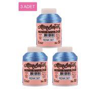 3 Adet Altınbaşak Oya ve Dantel İpi 20 gr - Royaleks - No: 387
