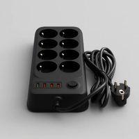 Termal Akım Korumalı 8 Prizli Uzatma Kablosu