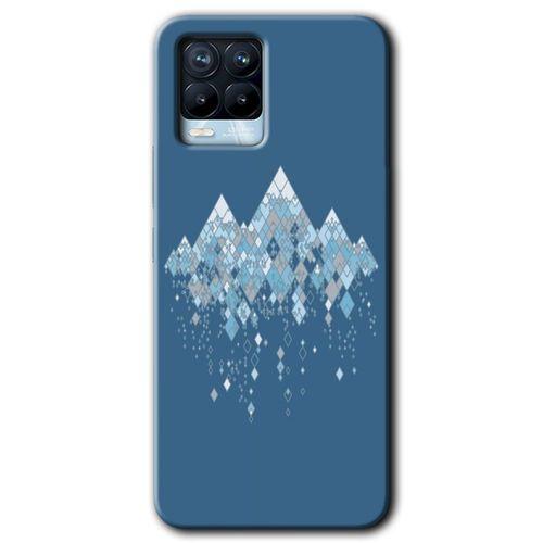 Realme 8 Pro Kılıf HD Desen Baskılı Arka Kapak - İceberg + Kırılmaz Cam