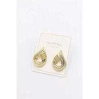 Taşlı Küpe - Altın