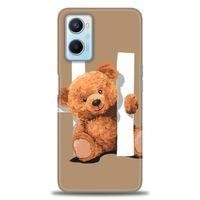 Oppo A96 4G Kılıf HD Baskılı Kılıf - Teddy Hı + Tam Ekran Koruyucu