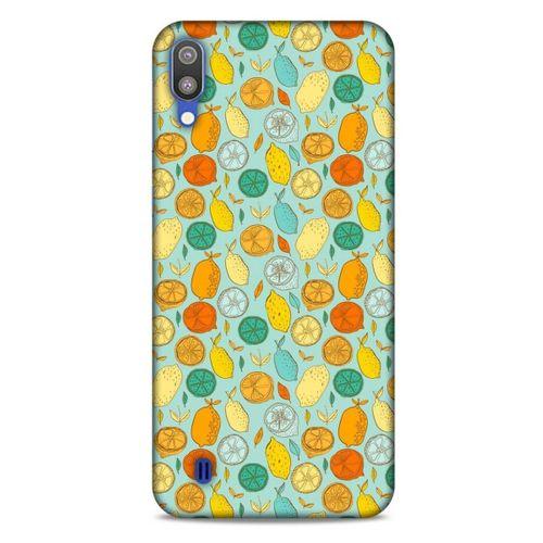 Frutix Turunç 02 Samsung Galaxy M10 Kılıf Desenli Silikon