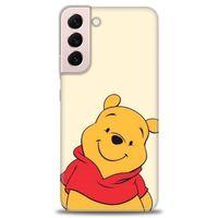 Samsung Galaxy S22 Plus Kılıf HD Baskılı Kılıf - Winnie the Pooh + Tam Ekran Koruyucu