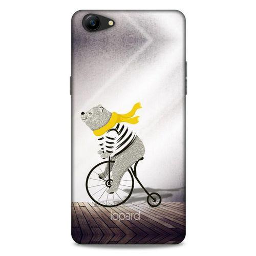 Oppo A79 Kılıf FunnyMaX (11) Tam Koruma Kahve Ayı