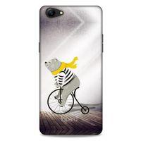 Oppo A79 Kılıf FunnyMaX (11) Tam Koruma Kahve Ayı