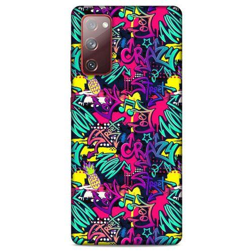 Graffitix (31) Desenli Silikon Kapak Samsung Galaxy S20 Fe Kılıf