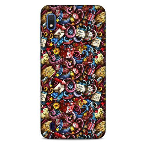 Graffitix (47) Desenli Silikon Kapak Samsung Galaxy A10 Kılıf