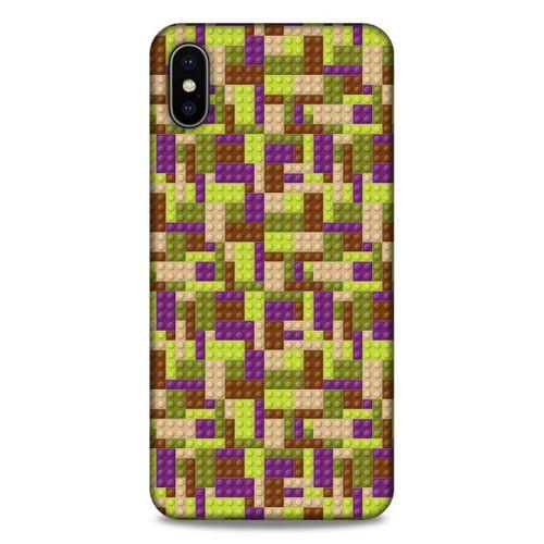 Lopard Apple iPhone XS Max Uyumlu Kılıf BloX (50) Shockproof Kılıf Kahve Yeşil
