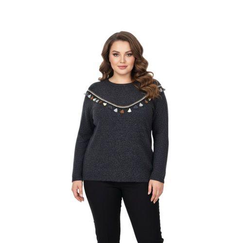 Kadın Yumoş Önü Püsküllü Modelli Bluz BGL-ST05142