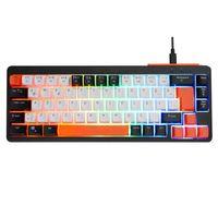 ACER eMachines, EAK810, Siyah, USB Kablolu, Rainbow Backlight, Membran Renkli Tuşlar, Türkçe Q, 68 Tuşlu, Gaming Klavye