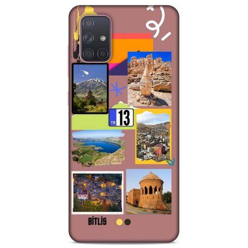 Lopard Samsung Galaxy A71 Uyumlu Kılıf Şehirli ※ (13) Bitlis Silikon Kap