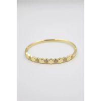 Taşlı Vip Bilezik - Altın