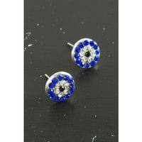 Nazar Taşlı Minik Küpe