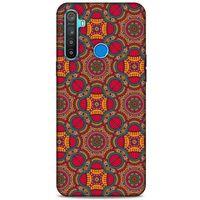 Ethnic Culture (35) Oppo Realme 5i Kılıf Silikon Kapak Desenli