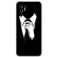 Oppo Reno 6 Kılıf HD Desen Baskılı Arka Kapak - Smokin