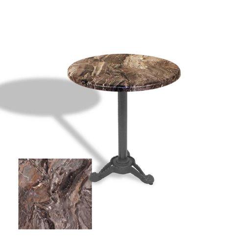 Dockers Çipa Döküm Ayak Yuvarlak Masa Çap 70cm - (Werzalit, Wermodin ve Allzalit Tabla) - Sydney