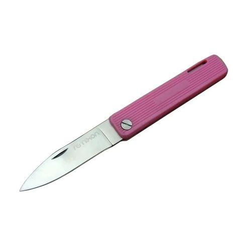 Remixon K200pink Kamp   Bahçe Çakı Pembe 18 Cm - Manuel, Plastik Sap