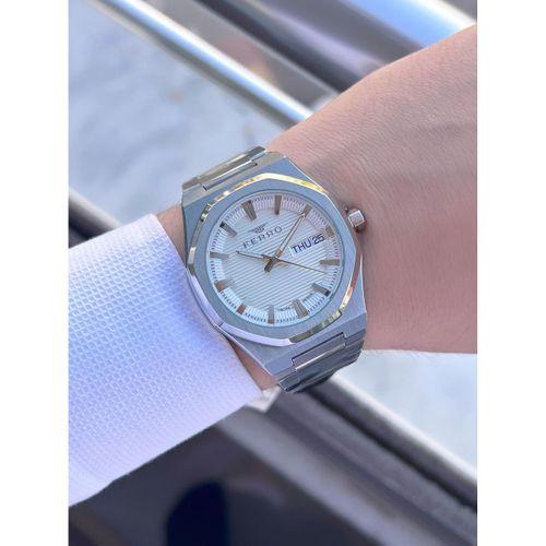 Ferro Çelik Kordon Nişan Ve Damat Saati Olarak ITALIAN DESIGN 3 Atm Erkek Kol Saati EFM40136-A1