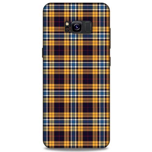 Gömlek (9) Desenli Silikon Kapak Telefon Kabı Samsung Galaxy S8 Plus Kılıf