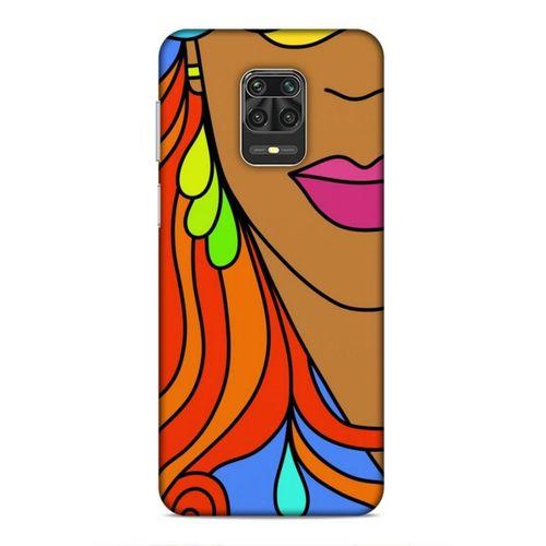 Xiaomi Redmi Note 9 Pro Uyumlu Kılıf Face'X 5 Koruma Kabı Pembe Ruj