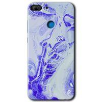 Potkal Hediye Fabrikası Honor 9 Lite Kılıf HD Desen Baskılı Arka Kapak - Cranny Liquid Wall