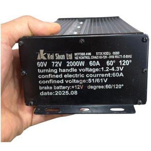 HIZ KONTROL CİHAZI 60-72V - 2000 WATT- E-BIKE