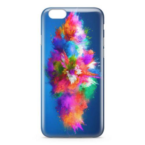 Apple iPhone 6 6s Kılıf Toz Bombası Arka Kapak Koruma Desenli Full Koruyucu
