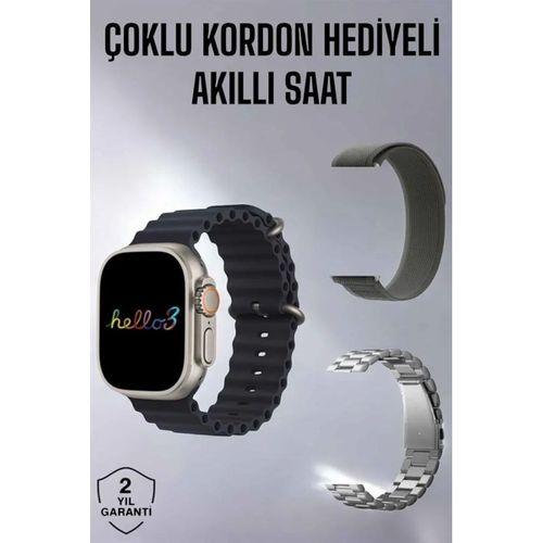 Akıllı Saat Yeni Nesil Bluetooth Bağlantılı Uyku Sağlık Takibi Gps Ve Nfc Uyumlu