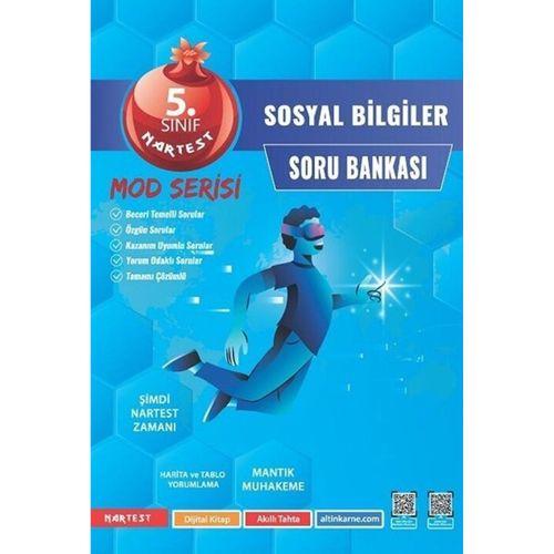 5. Sınıf Sosyal Bilgiler Mod Serisi Soru Bankası Nartest Yayınları