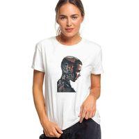 Stranger Things El Baskılı Beyaz Kadın Tshirt