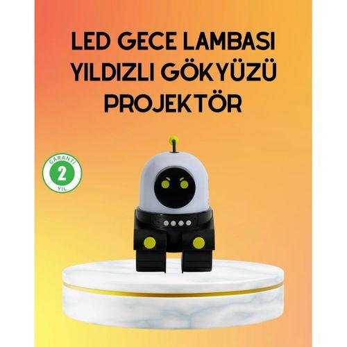 Taşınabilir Lityum Bataryalı Led Gece Lambası Ve Projektör