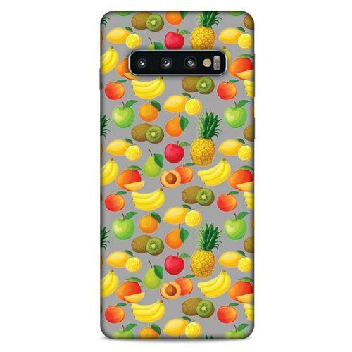 Frutix Meyve Mix 11 Samsung Galaxy S10 Kılıf Desenli Silikon