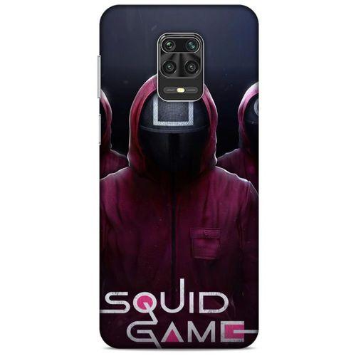Xiaomi Redmi Note 9 Pro Uyumlu Kılıf Squid Game (16) Kalın Kılıf Mi-Hi