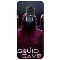 Xiaomi Redmi Note 9 Pro Uyumlu Kılıf Squid Game (16) Kalın Kılıf Mi-Hi