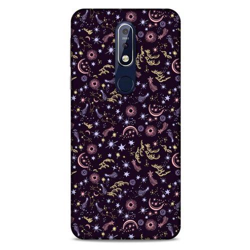 Spacex (10) Tema Full Koruma Kılıfı Nokia 7.1 Kılıf