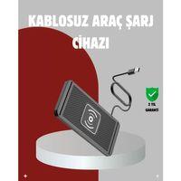 Hızlı Kablosuz Araç Şarj Cihazı – Manyetik Pad, Aşırı Isınma Korumalı