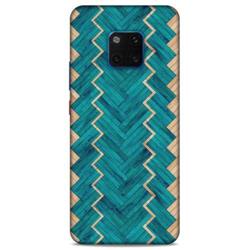 Lopard Huawei Mate 20 Pro Uyumlu Kılıf Wood'X (36) Glitter Kılıf Desenli