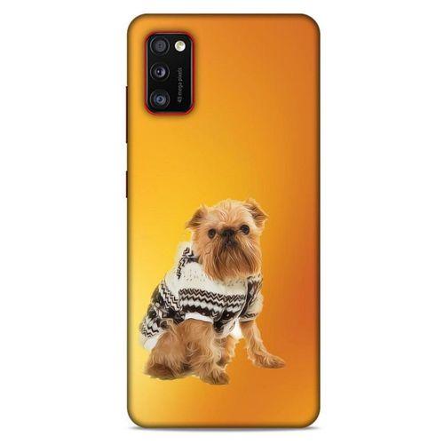 Lopard Samsung Galaxy A41 Uyumlu Kılıf Köpek Kıyafetleri (28) Arka Kapak