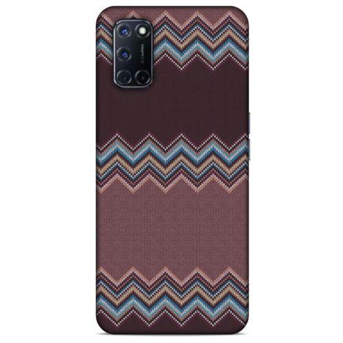 Kazak (41) Desenli Silikon Kapak Oppo A92 Kılıf