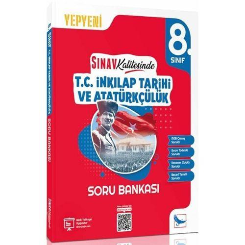 8. Sınıf T.C. İnkılap Tarihi ve Atatürkçülük Sınav Kalitesinde Soru Bankası Sınav Yayınları