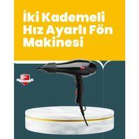 Tüm Saç Tipleri İçin 2200w Güçlü Fön Makinesi